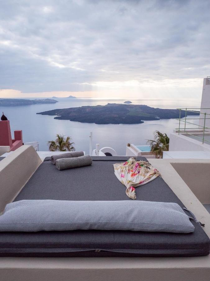 Caldera Cliff Illusion Aparthotel Fira  Exteriör bild