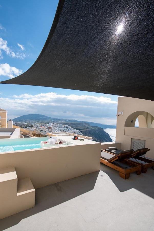 Caldera Cliff Illusion Aparthotel Fira  Exteriör bild