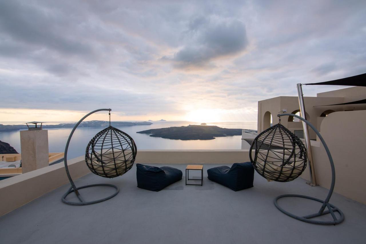 Caldera Cliff Illusion Aparthotel Fira  Exteriör bild