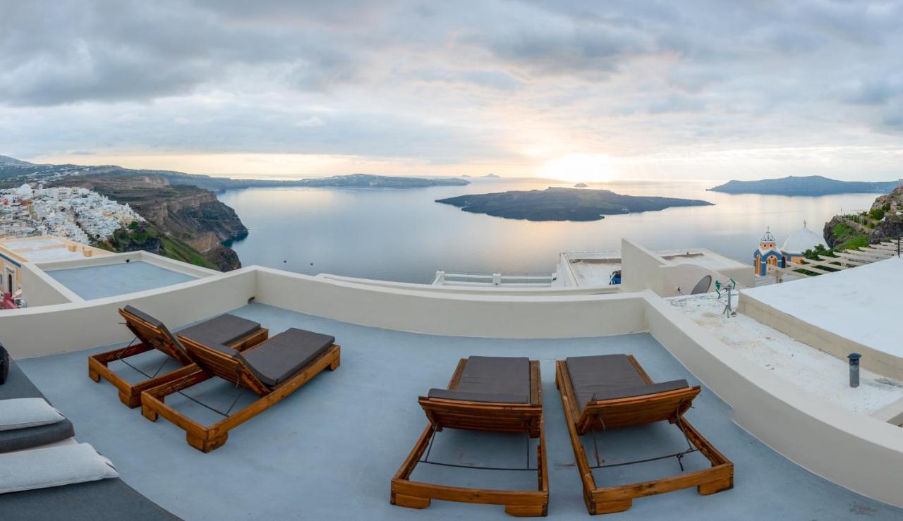 Caldera Cliff Illusion Aparthotel Fira  Exteriör bild